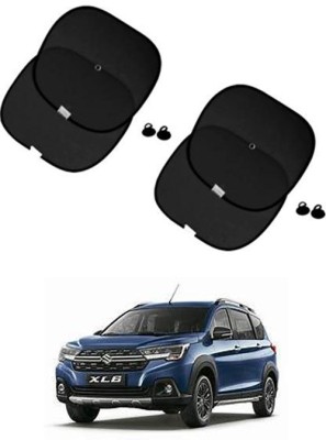 FKOK Side Window Sun Shade For Maruti Suzuki XL6(Black)