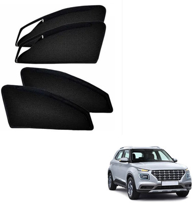 PEEPS STORE Side Window Sun Shade For Hyundai Venue(Black)
