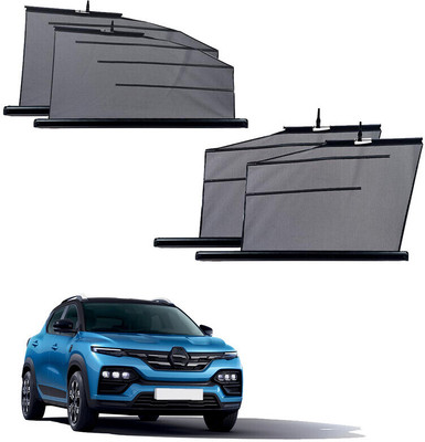 SS FOR YOUR SMART NEEDS Side Window Sun Shade For Renault Kiger(Black)