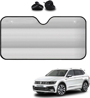 COSMOGEAR Windshield, Dashboard, Rear Window Sun Shade For Volkswagen Tiguan(Silver)