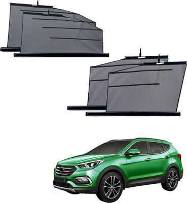 SS Zeeber Side Window Sun Shade For Hyundai SantaFe(Black)