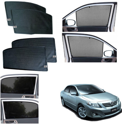 WolkomHome Side Window Sun Shade For Toyota Corolla Altis(Black)
