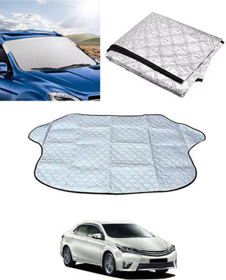 MSNP Windshield Sun Shade For Toyota Altis(Silver)
