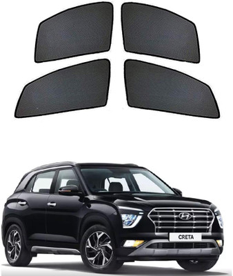 PEEPS STORE Side Window Sun Shade For Hyundai Creta(Black)
