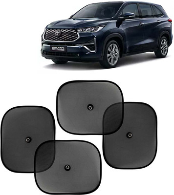 Kingsway Side Window, Rear Window, Windshield Sun Shade For Toyota Innova(Black)