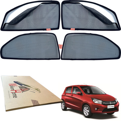 WolkomHome Side Window Sun Shade For Maruti Suzuki Celerio(Black)