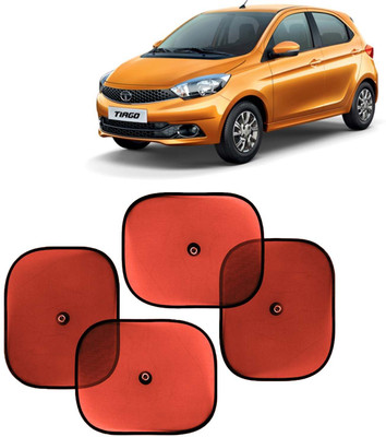 Kingsway Side Window, Rear Window, Dashboard, Sun Roof, Windshield Sun Shade For Tata Tiago(Red)