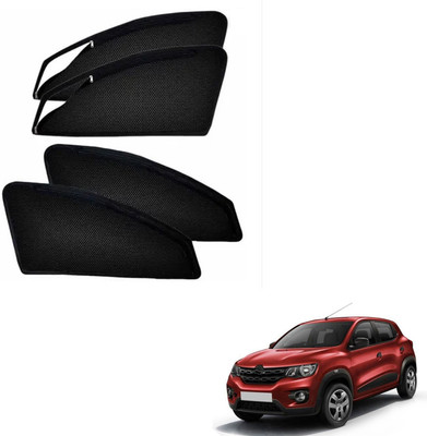 PEEPS STORE Side Window Sun Shade For Renault Kwid(Black)