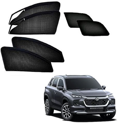 HARKRISH Side Window Sun Shade For Maruti Suzuki Grand Vitara(Black)