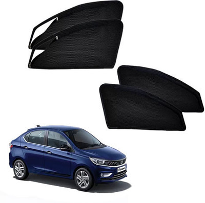 HARKRISH Side Window Sun Shade For Tata Tigor(Black)