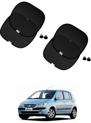 FKOK Side Window Sun Shade For Hyundai Getz Prime(Black)