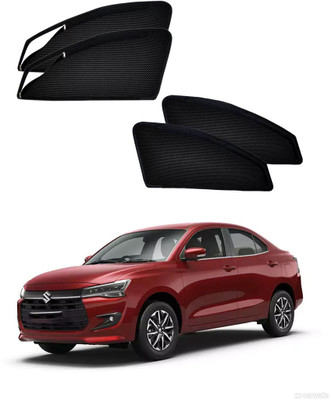 HARKRISH Side Window Sun Shade For Maruti Suzuki New Dzire(Black)