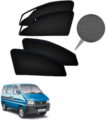 RAKRISH Rear Window, Side Window Sun Shade For Maruti Suzuki Eeco(Black)
