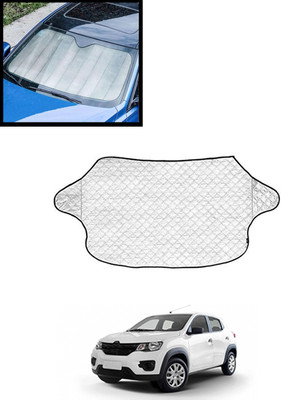 AYW Windshield Sun Shade For Renault Kwid(Silver)