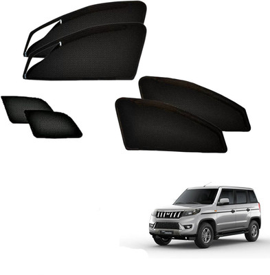 HARKRISH Side Window Sun Shade For Mahindra Bolero Neo(Black)