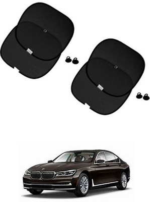 FKOK Side Window Sun Shade For BMW 7 Series(Black)