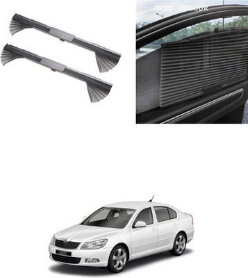 PRTEK Side Window Sun Shade For Skoda Laura(Black)