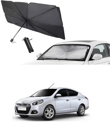 GONAMA Windshield Sun Shade For Renault Scala(Black)