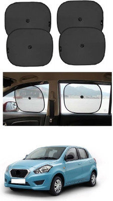 Suprozo Side Window, Rear Window Sun Shade For Datsun Go, Universal For Car(Black)