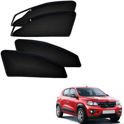 PEEPS STORE Side Window Sun Shade For Renault Kwid(Black)