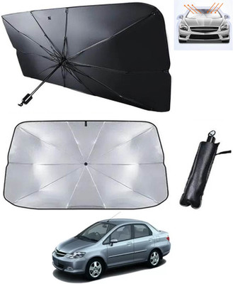 MATIES Windshield Sun Shade For Honda City ZX(Silver)