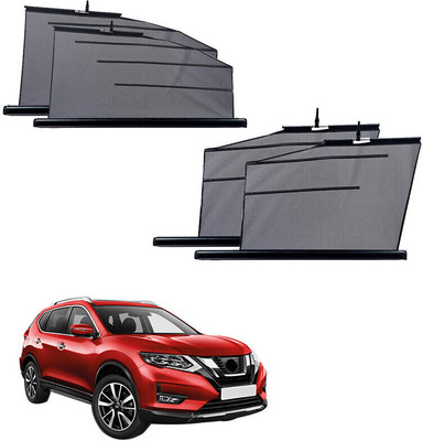 SS FOR YOUR SMART NEEDS Side Window Sun Shade For Nissan X-Trail(Black)