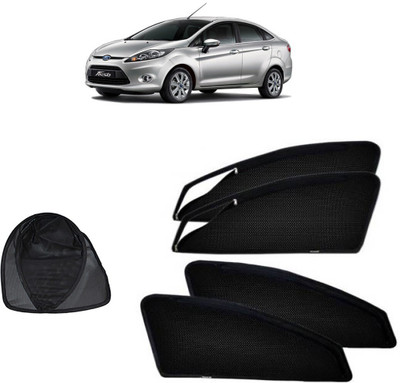 Magnetic Side Window Sun Shade For Ford Fiesta(Black)