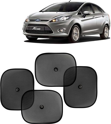 Kingsway Side Window, Rear Window, Windshield Sun Shade For Ford Fiesta(Black)