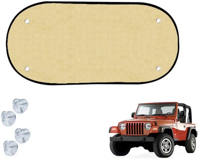 Automotive Prist Side Window Sun Shade For Jeep Gypsy King(Beige)