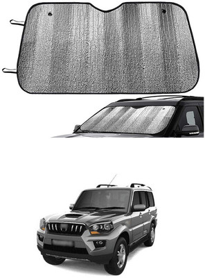 GONAMA Dashboard Sun Shade For Mahindra Scorpio(Silver)