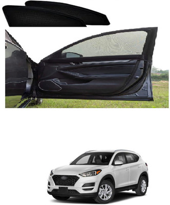 XZRTZ Side Window Sun Shade For Hyundai Ioniq(Black)