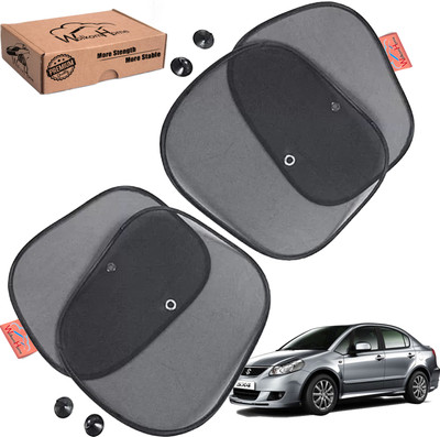 WolkomHome Side Window Sun Shade For Nissan Micra Active(Black)