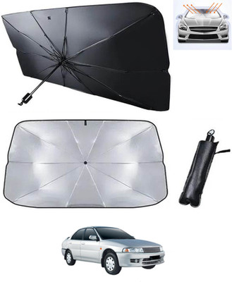 MATIES Windshield Sun Shade For Mitsubishi Lancer(Silver)