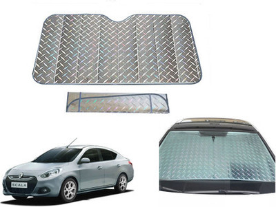 eXarioGadget Rear Window Sun Shade For Universal For Car Universal For Car(Silver)