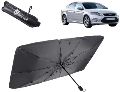 Selifaur Dashboard, Rear Window, Sun Roof, Windshield Sun Shade For Ford Mondeo(Black)