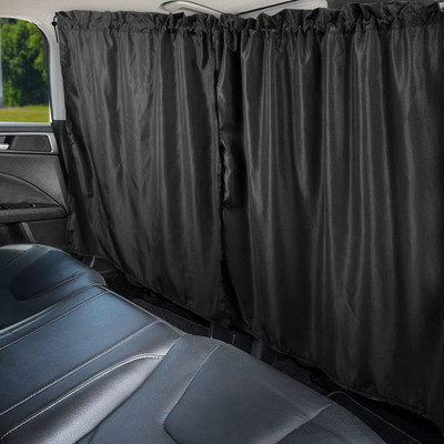 STHIRA Side Window Sun Shade For Universal For Car Universal For Car(Black)
