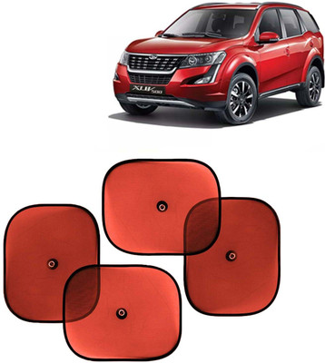 Kingsway Side Window, Rear Window, Dashboard, Sun Roof, Windshield Sun Shade For Mahindra XUV 500(Red)