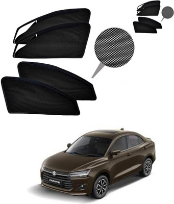 RAKRISH Rear Window, Side Window Sun Shade For Maruti Suzuki Swift Dzire(Black)