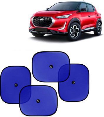 Kingsway Side Window, Rear Window, Dashboard, Sun Roof, Windshield Sun Shade For Nissan Magnite(Blue)