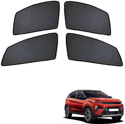 PEEPS STORE Side Window Sun Shade For Tata Nexon(Black)