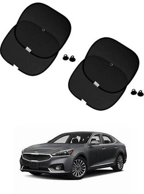 FKOK Side Window Sun Shade For Kia Universal For Car(Black)