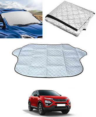 RKPSP Windshield Sun Shade For Tata Harrier(Silver)