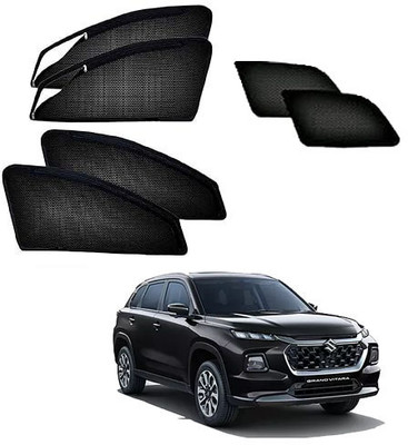 HARKRISH Side Window Sun Shade For Maruti Suzuki Grand Vitara(Black)