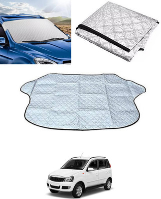 RKPSP Windshield Sun Shade For Mahindra Quanto(Silver)