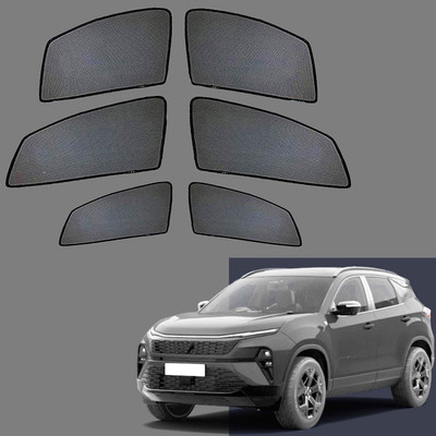 PEEPS STORE Side Window Sun Shade For Tata Harrier(Black)