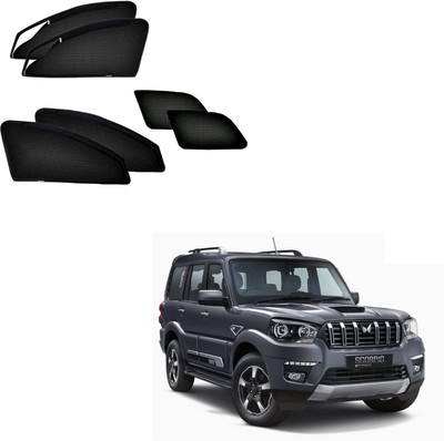 GRABIKA Side Window Sun Shade For Mahindra Scorpio Classic(Black)