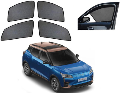 AuTO ADDiCT Side Window Sun Shade For Mahindra XUV(Black)