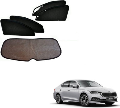 KOZDIKO Side Window Sun Shade For Skoda Octavia(Black)
