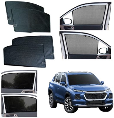 INSURE AUTOMOTIVE Side Window Sun Shade For Maruti Suzuki Grand Vitara(Black)