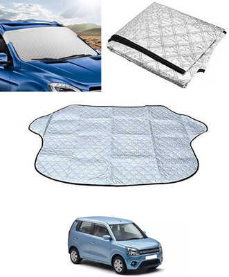 RKPSP Windshield Sun Shade For Maruti Suzuki WagonR(Silver)